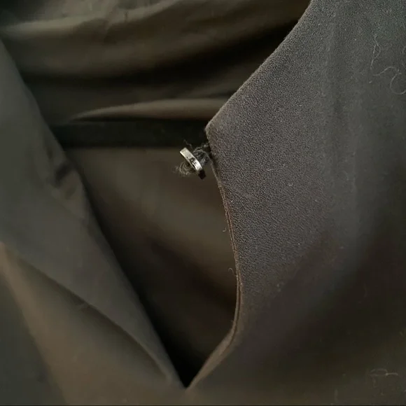 Zara Basic Long Sleeve Black Dress size XS - Picture 5 of 8